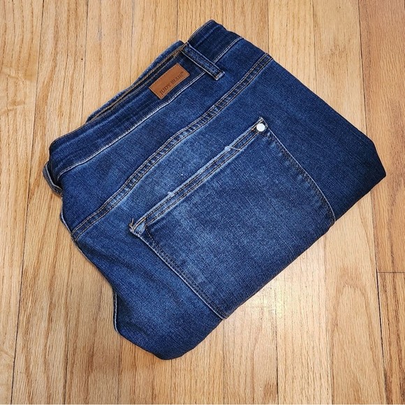 JUDY BLUE boyfriend High rise Jeans Size 24W Button fly - Picture 6 of 6